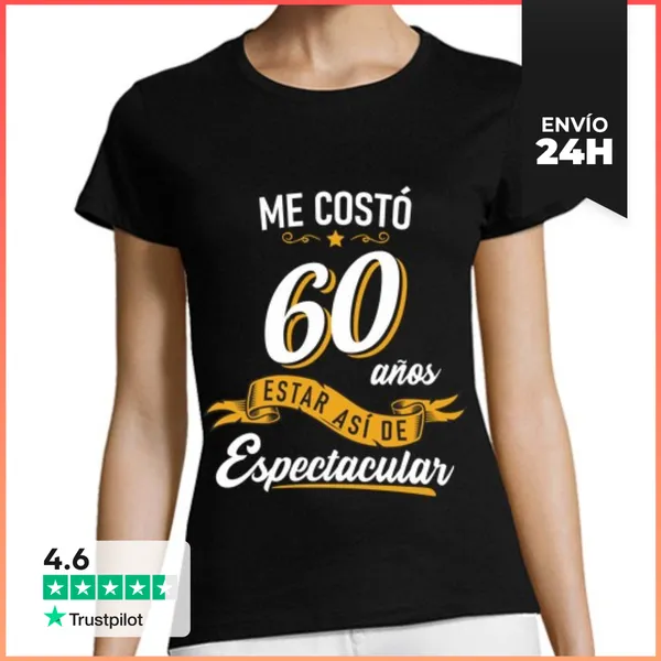 Camiseta Mujer Clásica 60 Me-Costo 000022 LaTostadora