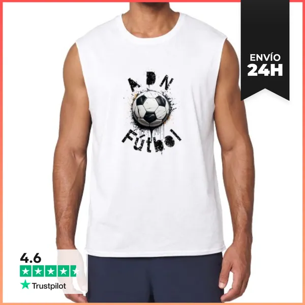 Camiseta Sin Mangas ADN Fútbol LaTostadora