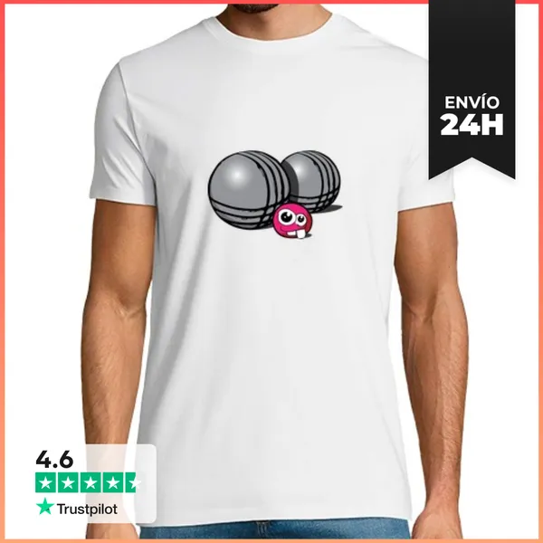 Camiseta Hombre Clásica Petanca LaTostadora