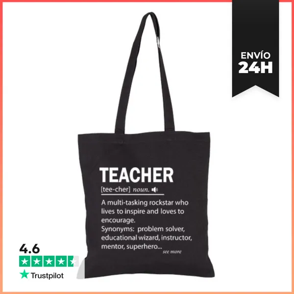 Bolsa De Tela Profesor Ingles LaTostadora