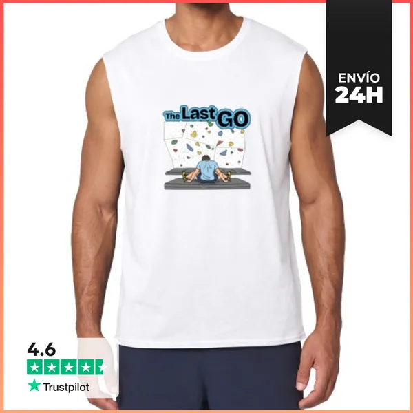 Camiseta Sin Mangas The Last Go 1 Climbing Bouldering 2 Male
