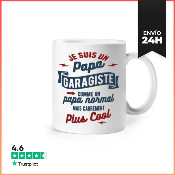 Taza Papi Mecanico LaTostadora