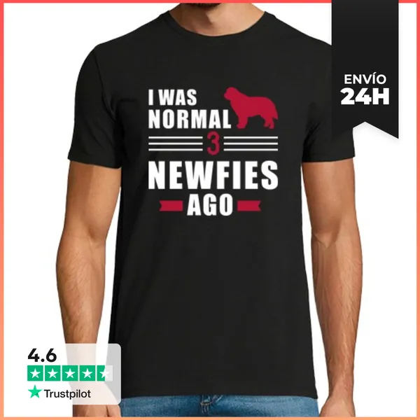 Camiseta Hombre Clásica Yo Era Normal Hace 3 Novatos LaTostadora