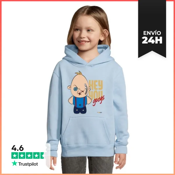 Sudadera Para Niños Con Capucha Goonies LaTostadora