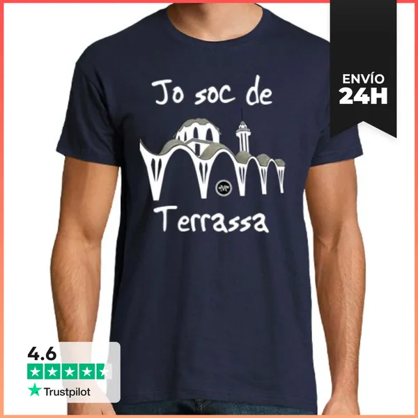 Camiseta Hombre Clásica Jo Soc De Terrassa LaTostadora