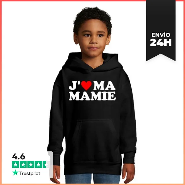 Sudadera Para Niños Con Capucha Amo El Regalo De Corazón Rojo De