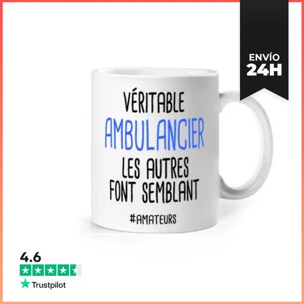 Taza El Verdadero Paramédico LaTostadora