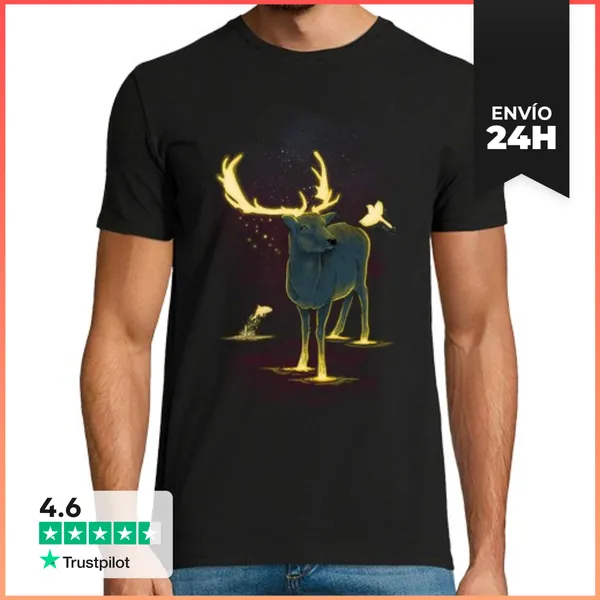 Camiseta Hombre Clásica Espíritus Eternos LaTostadora