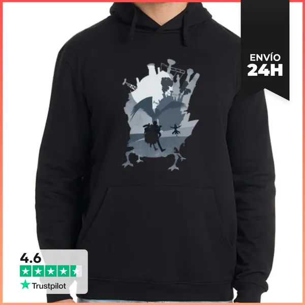 Sudadera Unisex Con Capucha The Wonder Castle LaTostadora