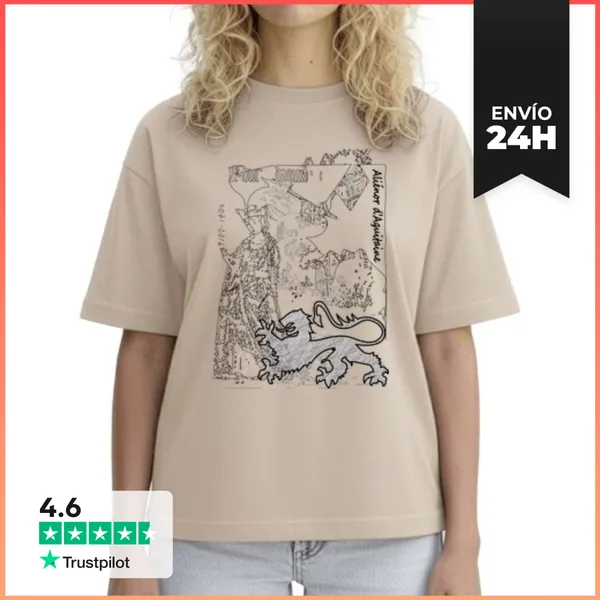 Camiseta Mujer Boxy Diseño 4704983 LaTostadora