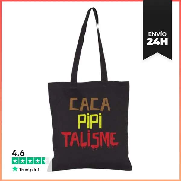 Bolsa De Tela Caca Pipi Talisme LaTostadora