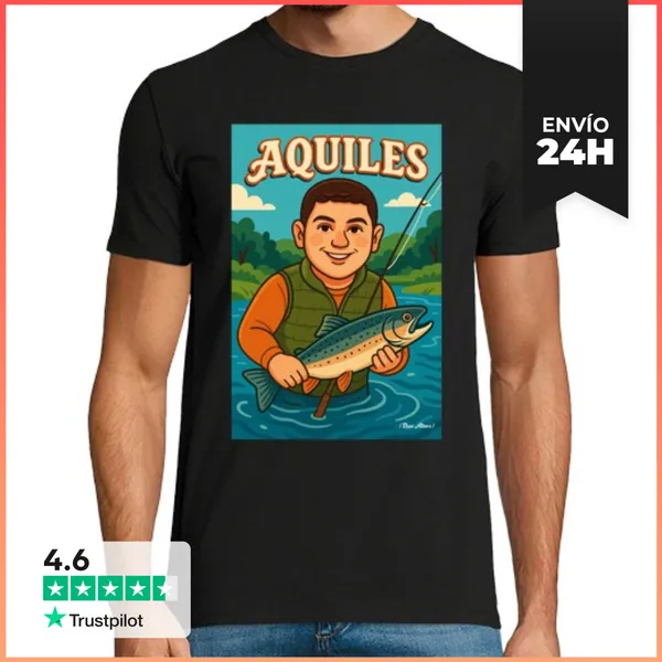 Camiseta Hombre Clásica AQUILES NEBOT LaTostadora