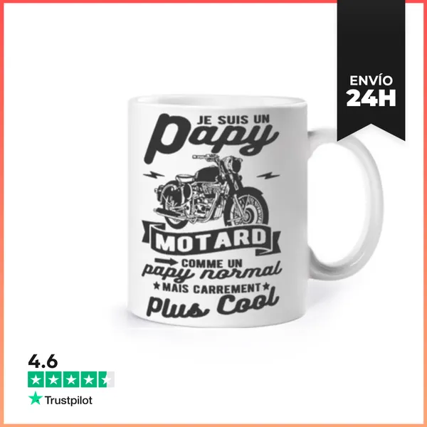 Taza Abuelo Motorista LaTostadora