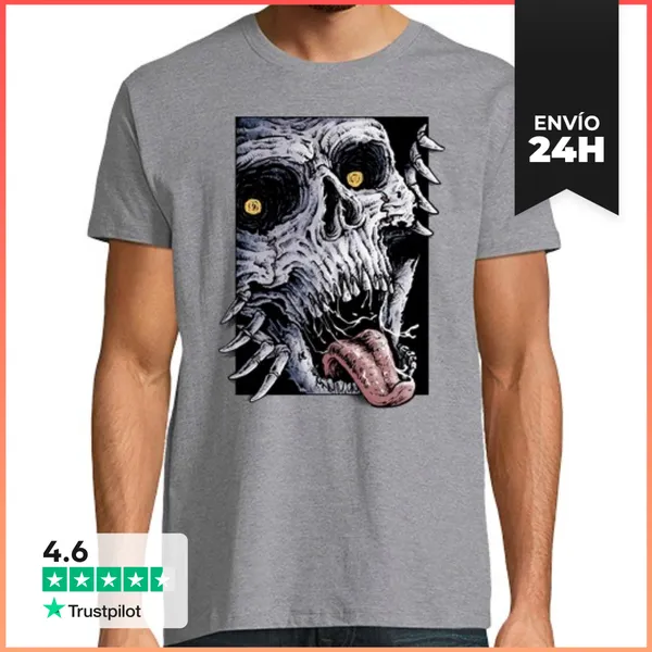 Camiseta Hombre Clásica Terror LaTostadora