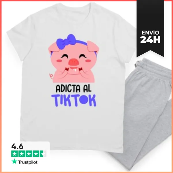 Pijama Adicta Al Tiktok LaTostadora