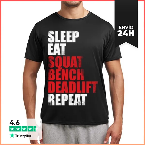 Camiseta Deportiva Hombre Power Philosophy 1 LaTostadora