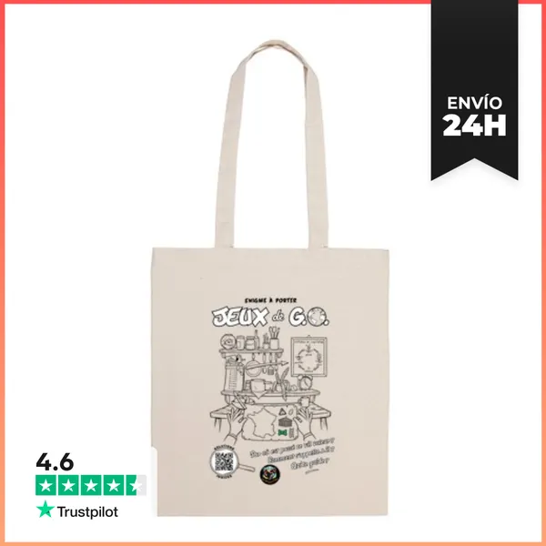 Bolsa De Tela Enigma Para Llevar - Juegos De G.o., Bolsa De Tela