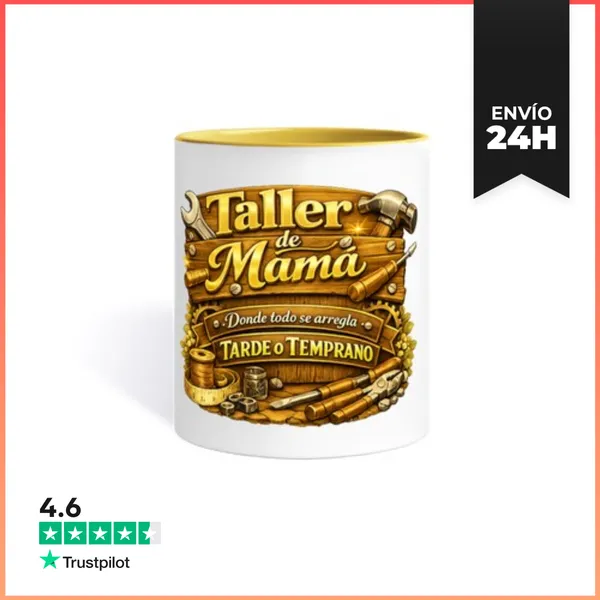 Taza De Colores Taller Mama LaTostadora