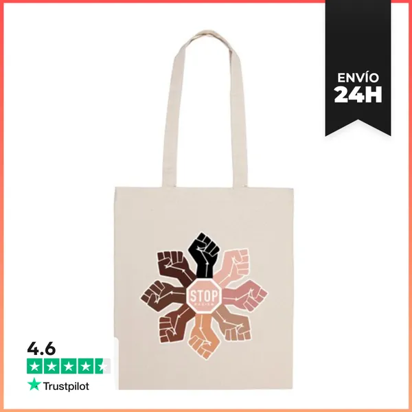Bolsa De Tela STOP RACISMO LaTostadora