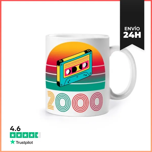 Taza Retro 2000 LaTostadora