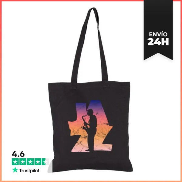 Bolsa De Tela Jazz Retro LaTostadora