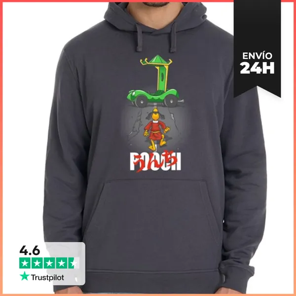 Sudadera Unisex Con Capucha Poochkira LaTostadora
