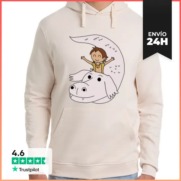 Sudadera Unisex Con Capucha Hombre, Sudadera Con Capucha, Blanco