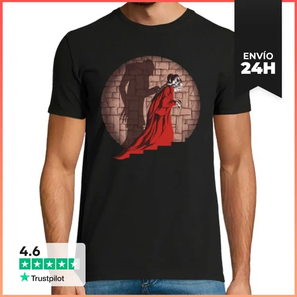 Camiseta Hombre Clásica Shadow Mismatch LaTostadora