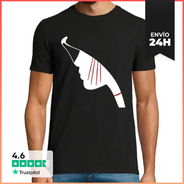 Camiseta Hombre Clásica Lady Corazón De Piedra (chico)