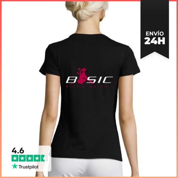 Camiseta Mujer Clásica Logo Basic Blanc LaTostadora