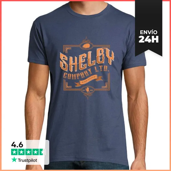 Camiseta Hombre Clásica Sociedad Limitada Shelby LaTostadora