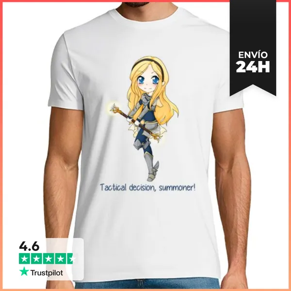 Camiseta Hombre Clásica Lux - League Of Legends LaTostadora