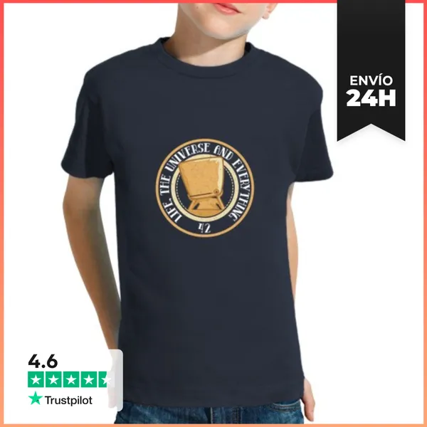 Camiseta Clásica Para Niños Diseño 4447888 LaTostadora