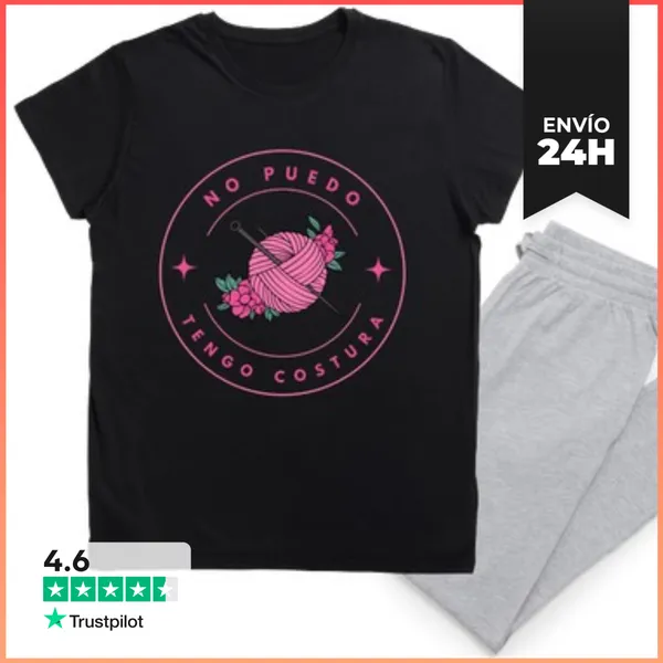 Pijama No Puedo Tengo Costura LaTostadora