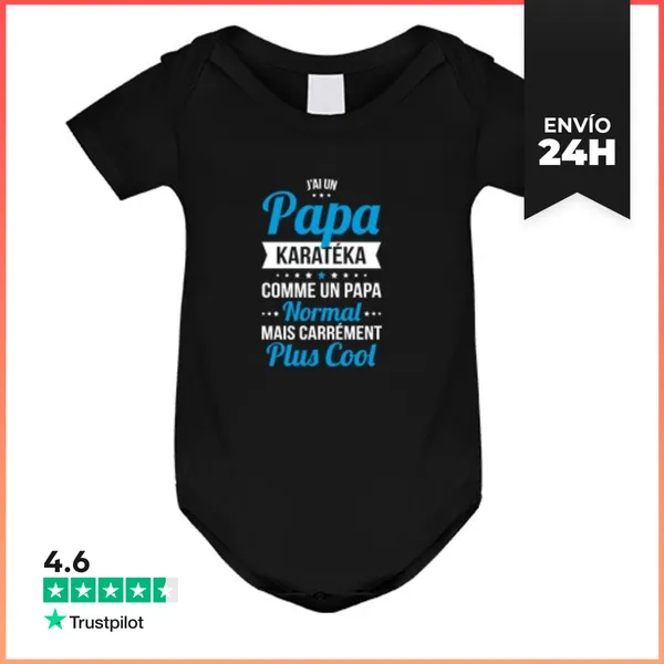 Body Bebé Tengo Un Papá Karateka Más Genial LaTostadora