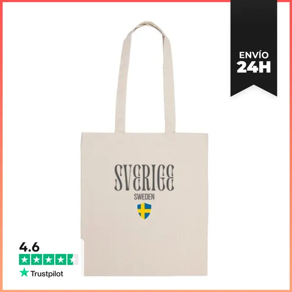 Bolsa De Tela Orgullo Sueco, Hecho En Suecia LaTostadora