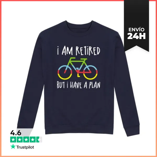 Sudadera Unisex Hombre, Sudadera, Azul Royal LaTostadora