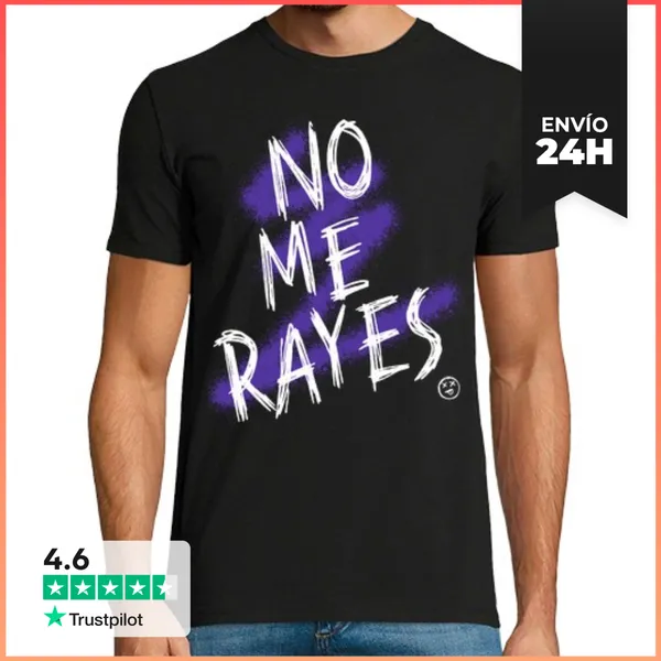 Camiseta Hombre Clásica No Me Rayes LaTostadora