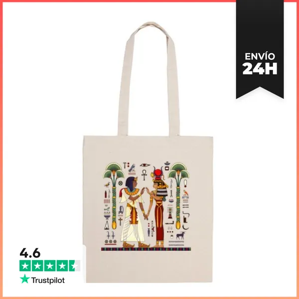 Bolsa De Tela Simbolos De Egipto LaTostadora