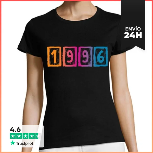 Camiseta Mujer Clásica 1996 LaTostadora