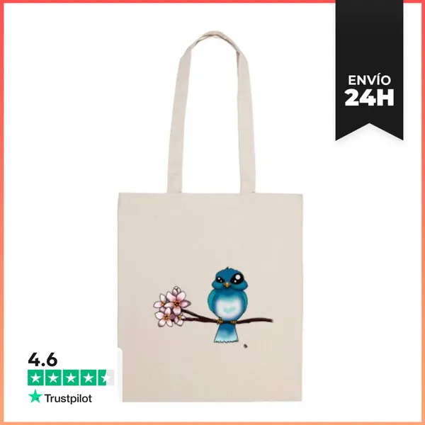 Bolsa De Tela Pájaro LaTostadora