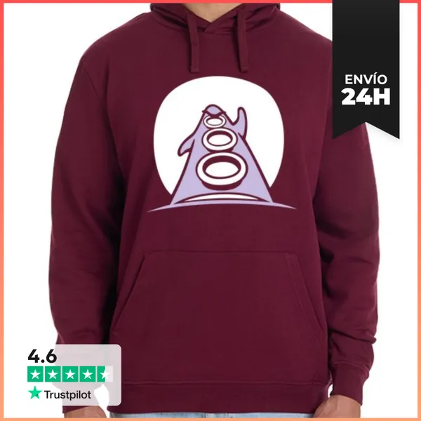 Sudadera Unisex Con Capucha Day Of The Tentacle: Tentáculo