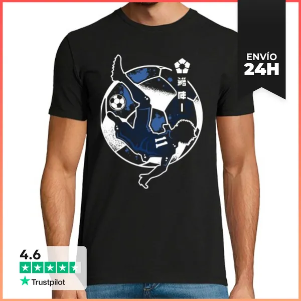 Camiseta Hombre Clásica Isagi Soccer Aesthetic LaTostadora
