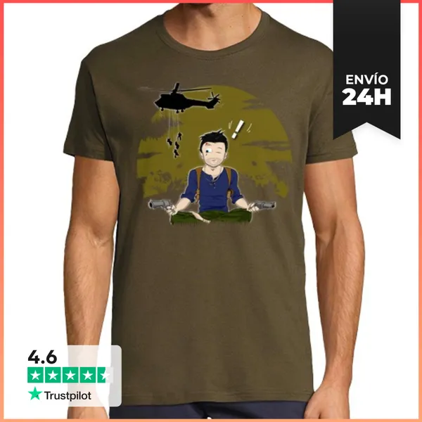 Camiseta Hombre Clásica Alerta Drake LaTostadora