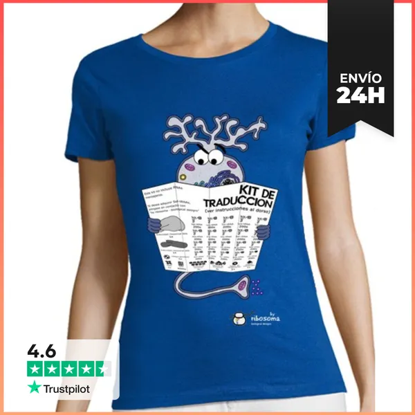 Camiseta Mujer Clásica Kit De Traducción · Neurona LaTostadora