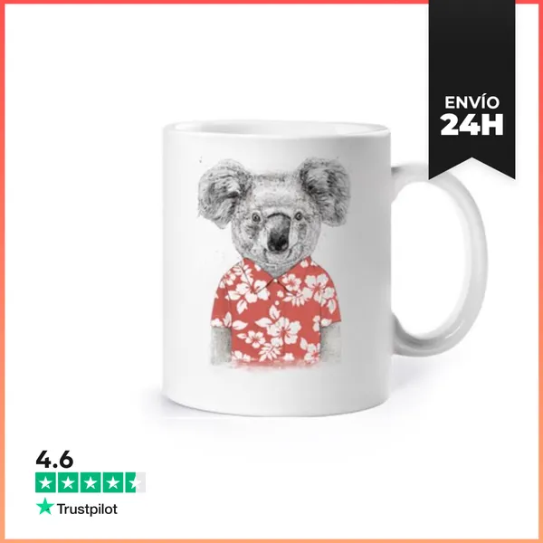 Taza Koala De Verano LaTostadora