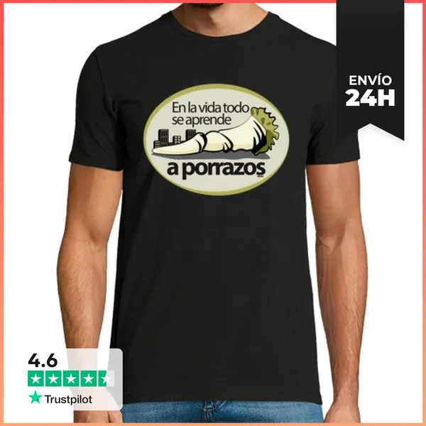 Camiseta Hombre Clásica Porrazos LaTostadora