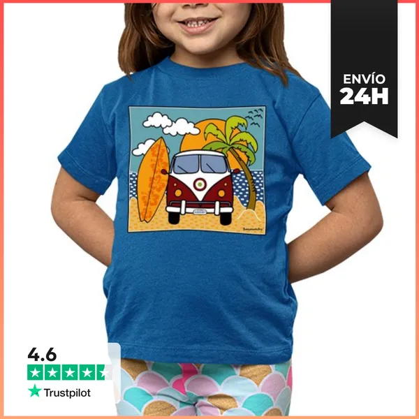 Camiseta Clásica Para Niños Surf Why Los Caños LaTostadora