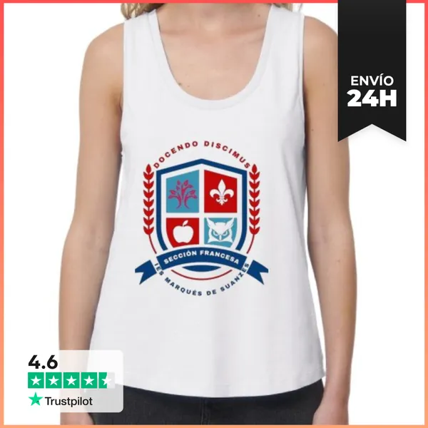 Camiseta Mujer Sin Mangas, Loose Fit Camiseta Tirantes Mujer