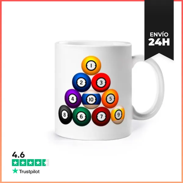 Taza PIRÁMIDE BOLA 10 TAZA LaTostadora